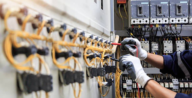 Professional Electrician technician working in Denison, IA